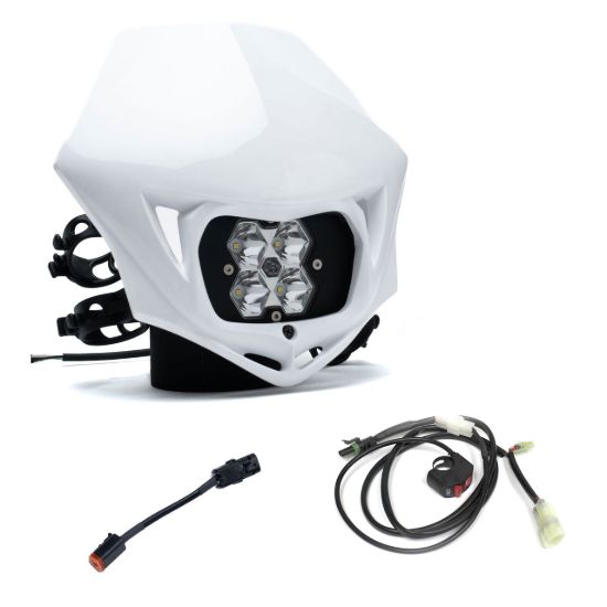 Picture of Squadron 2.0 Sport (D/C) Universal Headlight w/Shell / Wiring Harness Package - Honda CRF450R 2009
