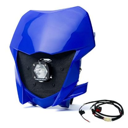 Picture of S1 LED Headlight w/ Yamaha Shell - Yamaha YZ250FX ('15-24); YZ450FX (19-24); YZ250F ('19-24); YZ450F ('14-24)