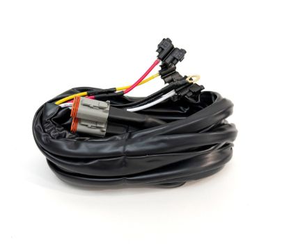 Picture of Dual Lead 4-pin Deutsch-style w/Hi/Low/Backlight Upfitter Harness - Universal