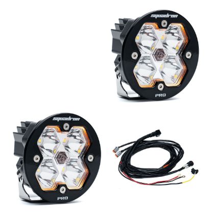 Picture of Squadron-R 2.0 Pro Black LED Auxiliary Light Pod Pair - Universal