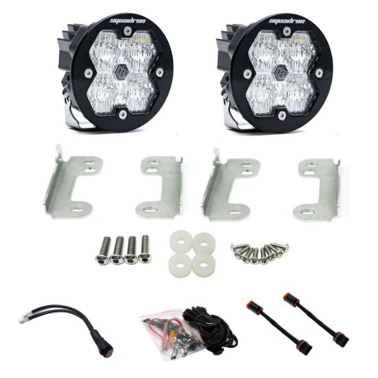 Picture of Squadron-R 2.0 Sport Fog Pocket Light Kit - Jeep 2018-26 Wrangler JL; 2020-26 Gladiator JT; Note: w/ OE Sahara Bumper