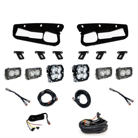 Picture of Squadron 2.0 Pro/Dual S2 Sport Fog Pocket Light Kit  - Ford 2021-26 Bronco; 2022-24 Bronco Raptor; Note: w/ Steel Bumper