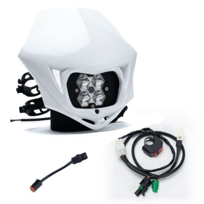 Picture of Squadron 2.0 Sport (D/C) Universal Headlight w/Shell / Wiring Harness Package - Kawasaki KX250F/450F 2009-18