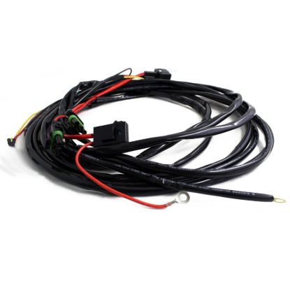Picture of OnX6/S8/XL 3-Pin Hi-Beam 2-Light Max (150 Watts) Wiring Harness - Universal