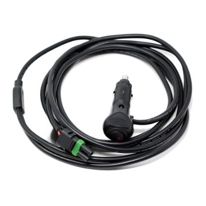 Picture of 10 ft. Wire Harness w/12v Cigarette Plug-1-light Max 85 watts - Universal