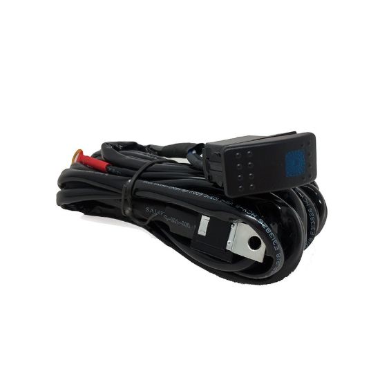 Picture of OnX6/S8 (10""""-30"""") / XL UTV On/Off Rocker Switch Wiring Harness - Universal