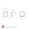 Picture of Squadron Flush Mount Bezel Kit - Universal