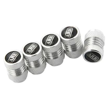 Picture of ARB TYRE VALVE CAPS SILVER