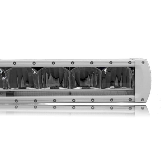 Picture of CURVED 31 INCH MARINE WHITE BOAT ST2K 12 LED LIGHT BAR