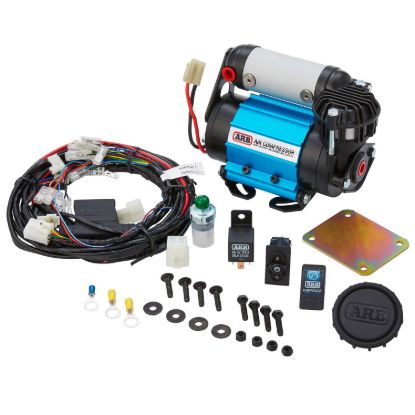Picture of On-Board High Performance Single Piston Air Compressor Kit, 12V