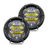 Picture of 360 Series LED Round Fog Light, 4 Inch, Driving, White Backlight, Pair