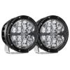 Picture of 360 Series LED Round Fog Light, 6 Inch, Spot, RGBW Backlight, Pair