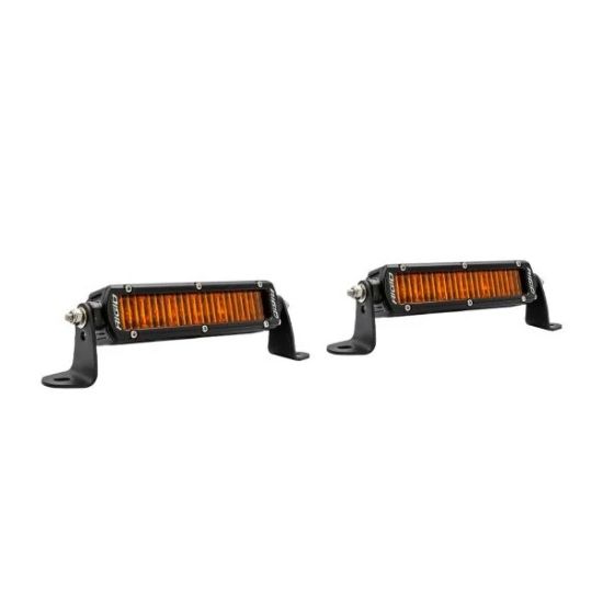 Picture of SR-Series Pro LED Light Bar, 6 Inch, SAE, Amber PRO, Pair