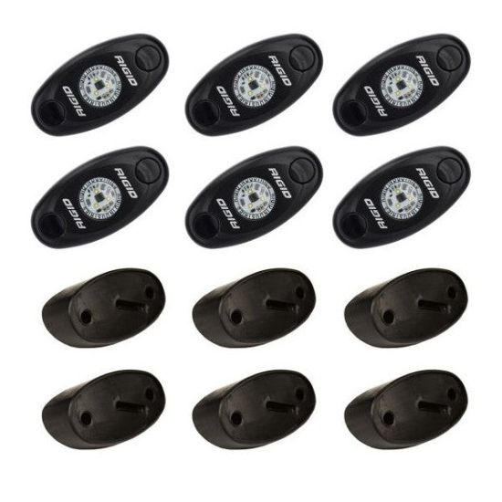 Picture of Rock Light LED Kit, Red, 6 pieces