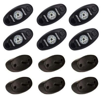 Picture of Rock Light LED Kit, Amber, 6 pieces
