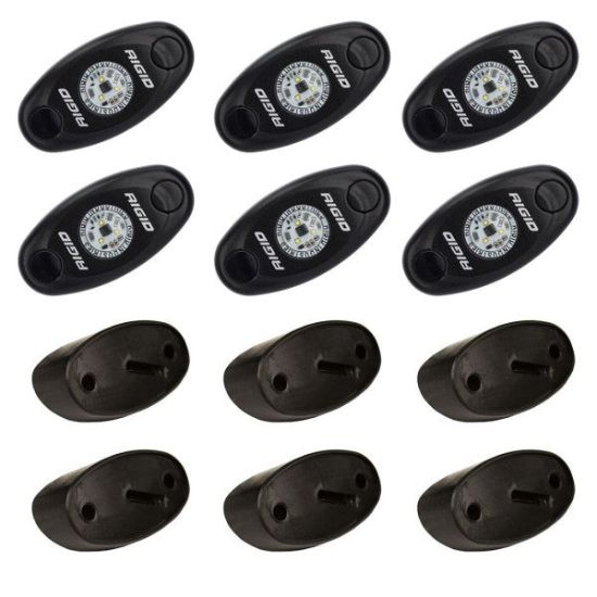 Picture of Rock Light LED Kit, Amber, 6 pieces