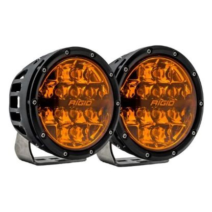Picture of 360 Series LED Round Fog Light, 6 Inch, Spot, Amber PRO, Pair