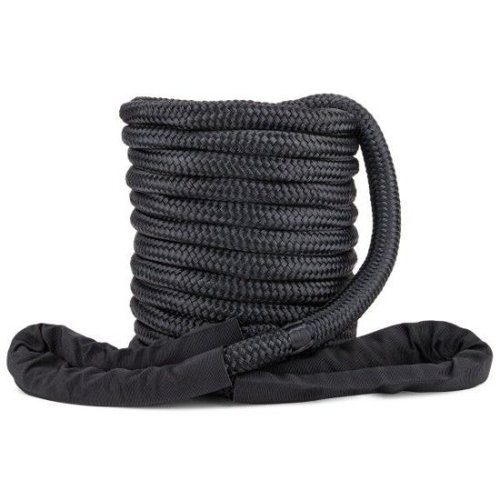 Picture of AOR Black Kinetic Recovery Rope, 9 meters, 11 Ton, Adventure Series