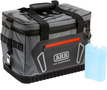 Picture of ARB Cooler Bag SII Charcoal W/ Red Highlights
