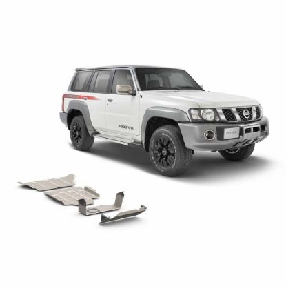 Picture of Nissan Patrol Y61 Aluminum Skid Plate