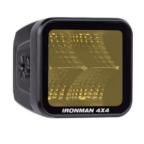 Picture of 20W Bright Cube Flood Beam LED Cube Light - 70 x 64mm (Each) - Amber