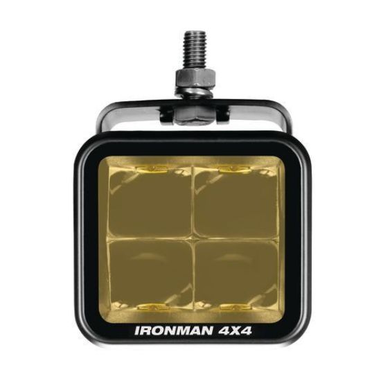 Picture of 20W Bright Cube Spot Beam LED Cube Light - 70 x 64mm (Each) - Amber