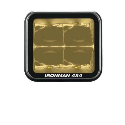 Picture of 40W Bright Cube Spot Beam LED Cube Light - 81 x 75mm (Each) - Amber