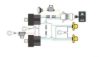 Picture of Megatom Wiring Loom - Suits Set of Two (2) Megatom Lights
