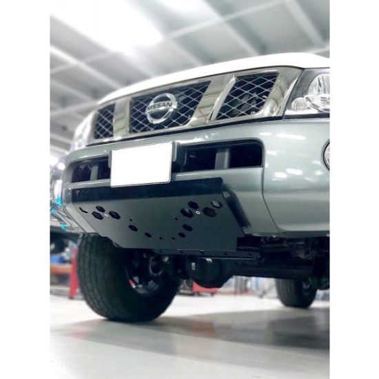 Picture of Nissan Patrol Y61 87-23 Front Skid Plate, Aluminum, Professional Series