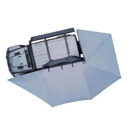 Picture of Professional Series Eagle Wing Awning, 2m, 270 Degree, Free Standing, Grey