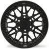 Picture of ALPHA Forged Off Road Wheel, Bronco & Ranger, 17x9, 6x139.7, ET0, Beadlock, Matt Black