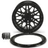 Picture of ALPHA Forged Off Road Wheel, Bronco & Ranger, 17x9, 6x139.7, ET0, Beadlock, Matt Black