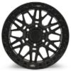 Picture of ALPHA Forged Off Road Wheel, Bronco & Ranger, 17x9, 6x139.7, ET+25, Beadlock, Matt Black