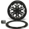 Picture of ALPHA Forged Off Road Wheel, Bronco & Ranger, 17x9, 6x139.7, ET+25, Beadlock, Matt Black