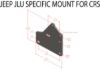 Picture of Apex CRS JLU Roll Cage - Universal Vertical Mounting Bracket
