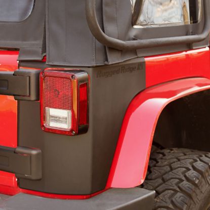 Picture of Rear Corner Kit, Body Armor, 2Dr; 07-18 Jeep Wrangler JK
