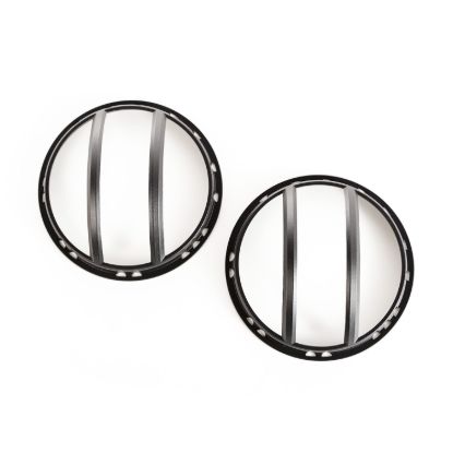 Picture of Elite, Pivotal Headlight Euro Guard, Blk; 07-18 Jeep Wrangler JK