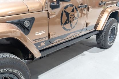 Picture of Jeep Wrangler JK 2DR & 4DR 07-17 Power Steps GEN2, Automatic Side Steps