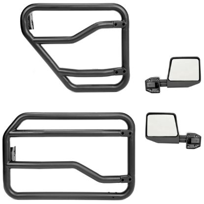 Picture of Jeep Wrangler JL & Gladiator JT 18-26 Extreme Tube Doors With Mirrors, 4 Doors