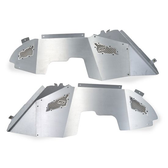 Picture of Jeep Wrangler JL & Gladiator JT 18-26 Front High Clearance Inner Fenders, Aluminum