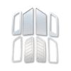 Picture of Jeep Wrangler JL & Gladiator JT 18-26 Hood Vent Kit for Rubicon Hood, Aluminum