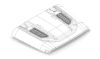Picture of Jeep Wrangler JL & Gladiator JT 18-26 Hood Vent Kit for Rubicon Hood, Aluminum