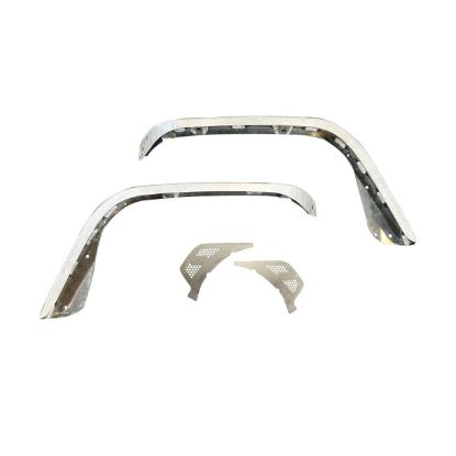 Picture of Jeep Wrangler JL & Gladiator JT 18-26 Front Fender Flares, Aluminum