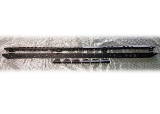 Picture of Toyota Land Cruiser LC150 Prado 09-24 Rail Mount Kit for Roof Rack