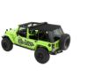 Picture of Jeep Wrangler JK 4DR 07-17 Trektop PRO hybrid Slantback, Soft Top, Black Twill Premium