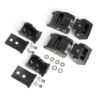 Picture of Jeep Wrangler JL 18-24 Gladiator JT Textured Black Hood Catches