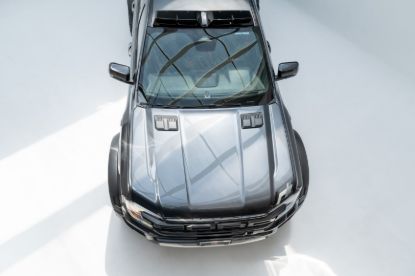 Picture of Ford Ranger Raptor 22-26 Stealth Front Roof Spoiler With Lights