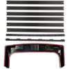 Picture of Tank 300 20-26 Low Profile Roof Rack With Wind Deflector & Lights, Full Length