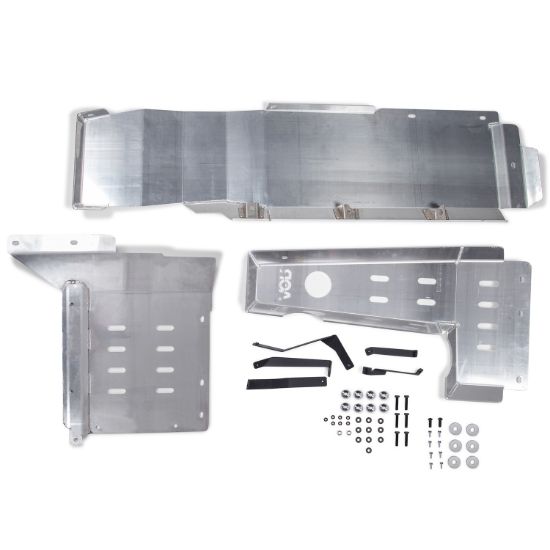 Picture of Jeep Wrangler JL 4DR 18-26 Extreme Aluminum Skid Plate Kit