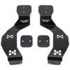 Picture of Jeep Wrangler JK 2DR 07-17 AOR Roof Rack Rear Support Brackets, Pair
